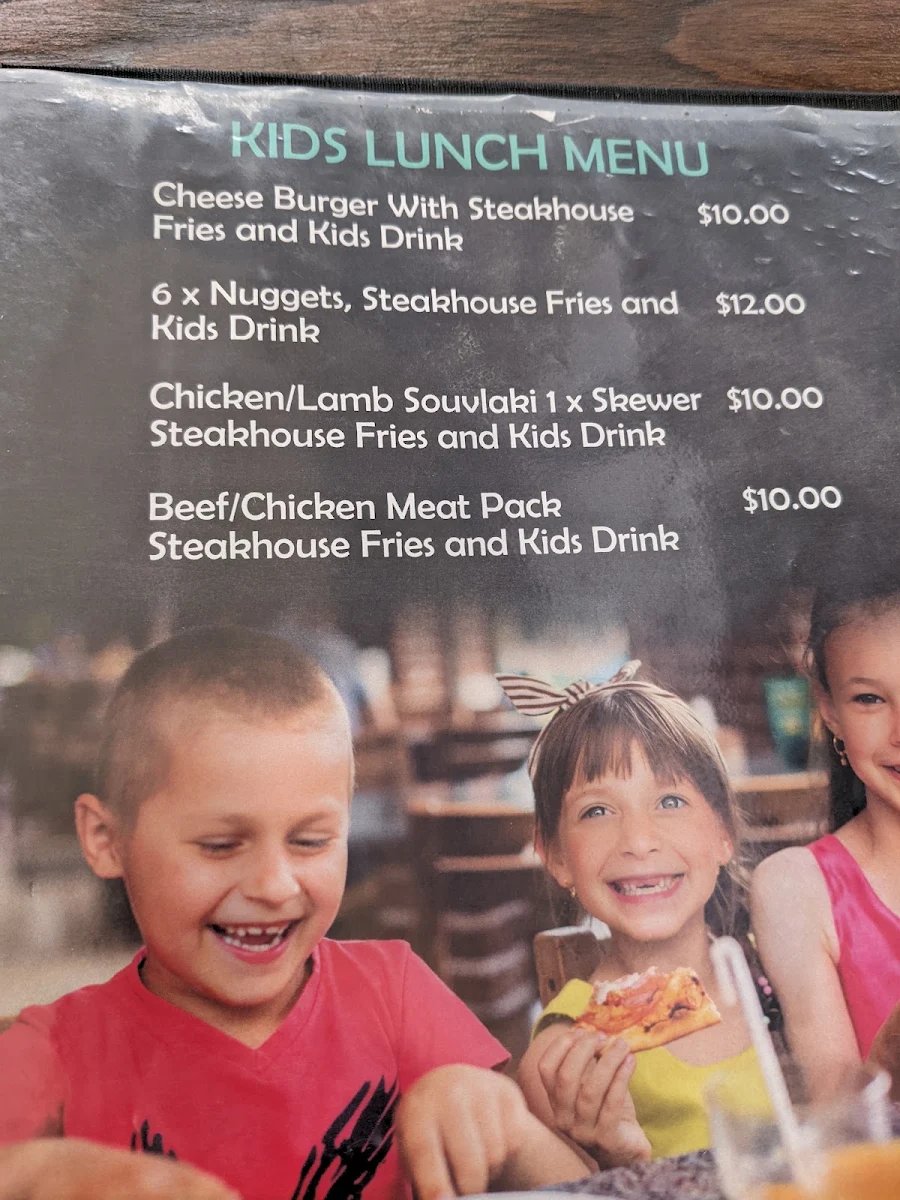 Menu, Euro Bean Cafe & Bar