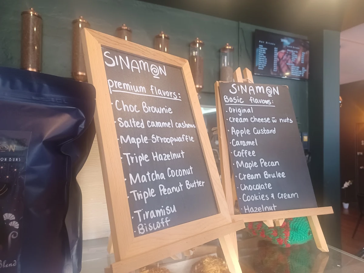 Menu, Sinamon