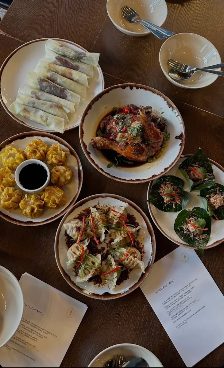 Menu, Soya Cafe Bar and Restaurant
