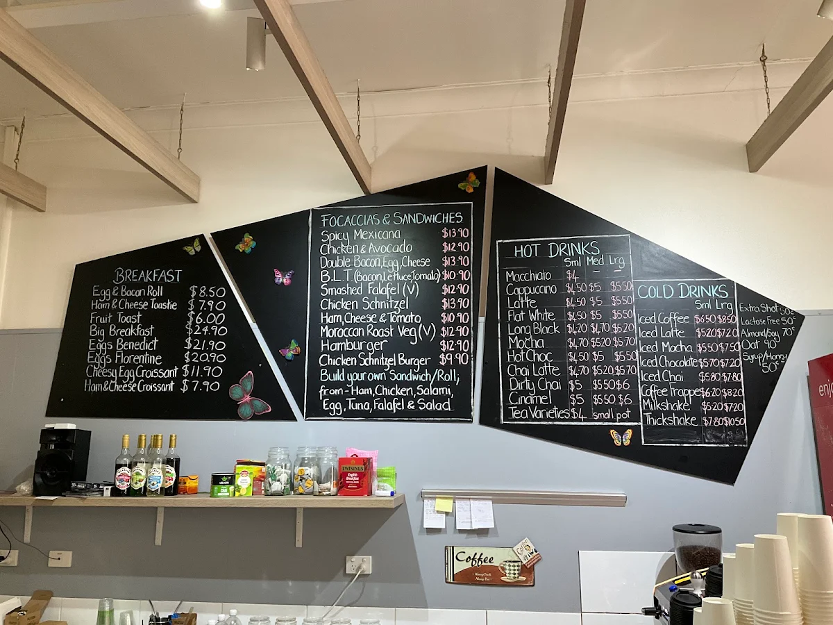 Menu, Merrindale Pizza & Pasta
