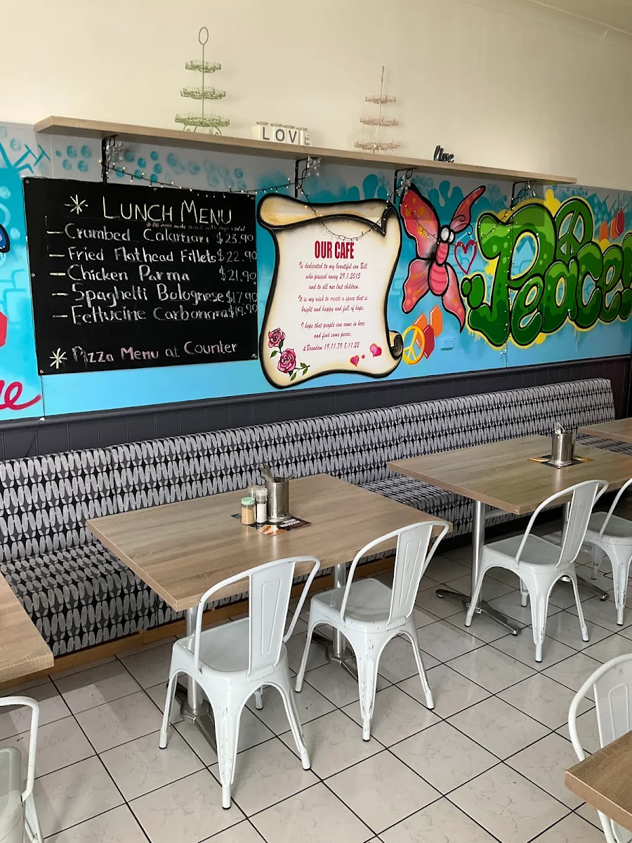 Menu, Merrindale Pizza & Pasta