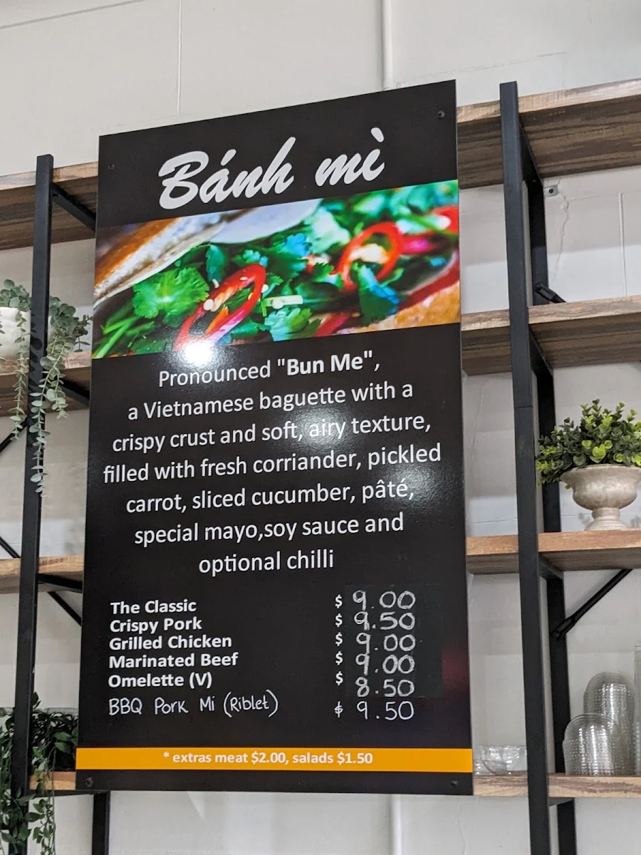 Menu, French Hot Bread