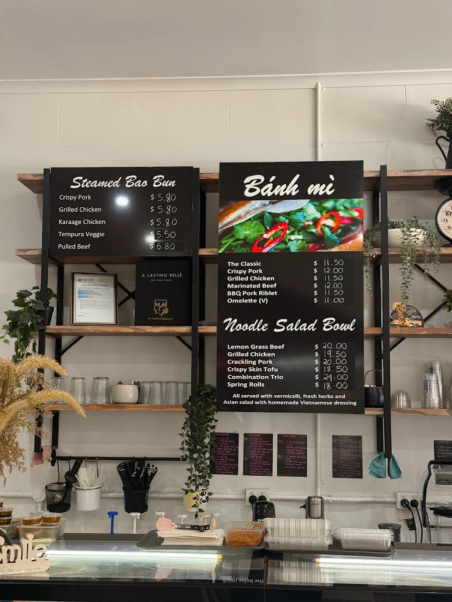 Menu, French Hot Bread