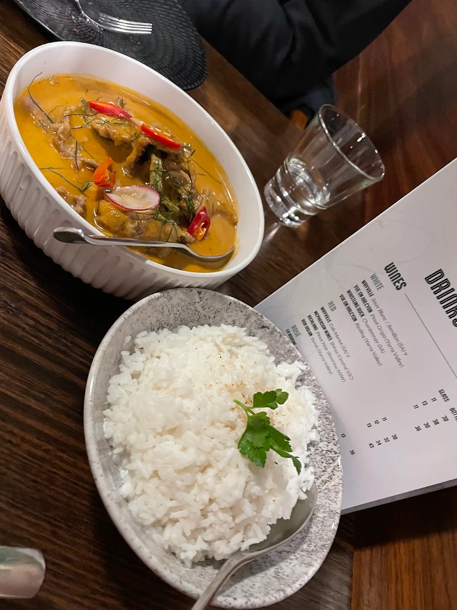 Menu, Holy Basil Thai