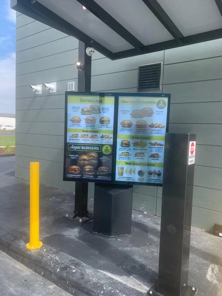Menu, Carl's Jr. Campbellfield