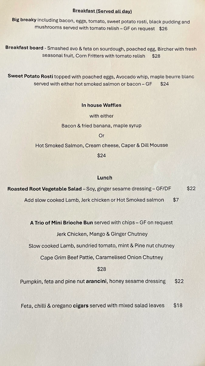 Menu photo 1
