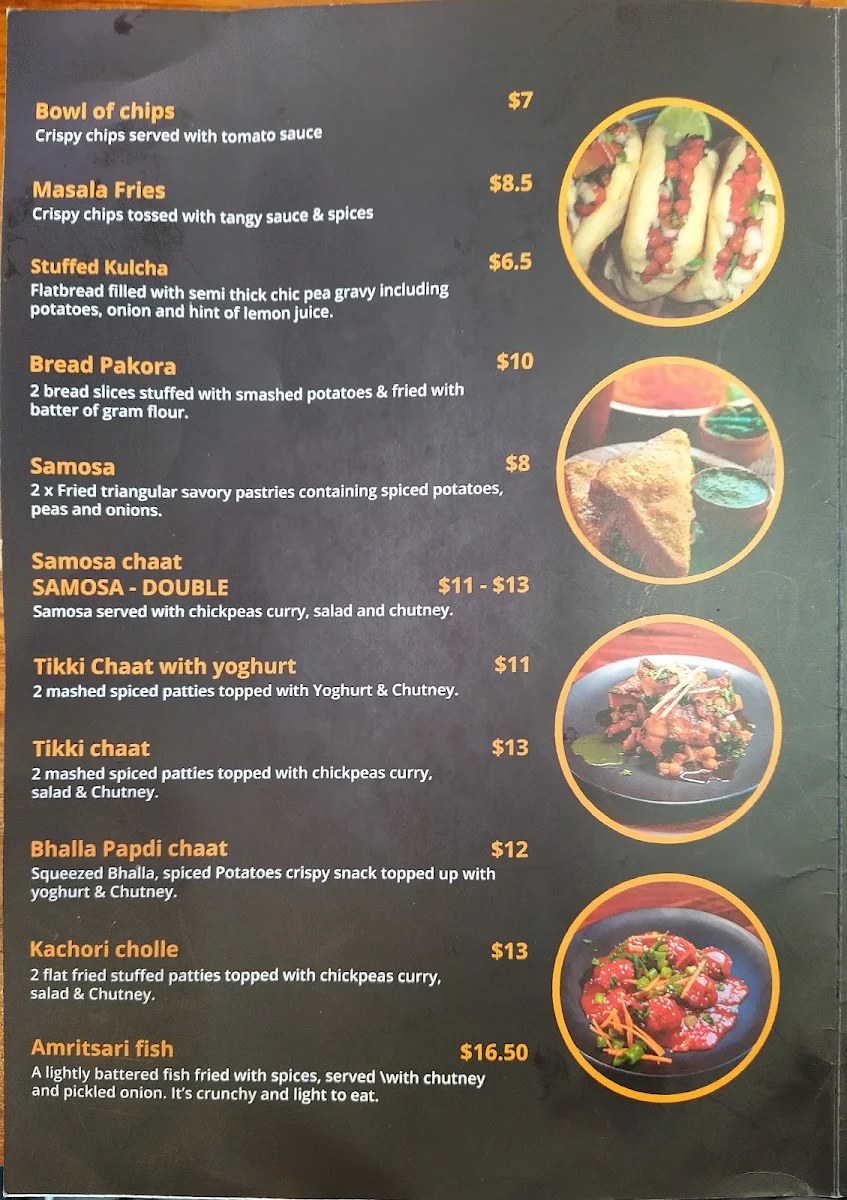 Menu, Little Punjab
