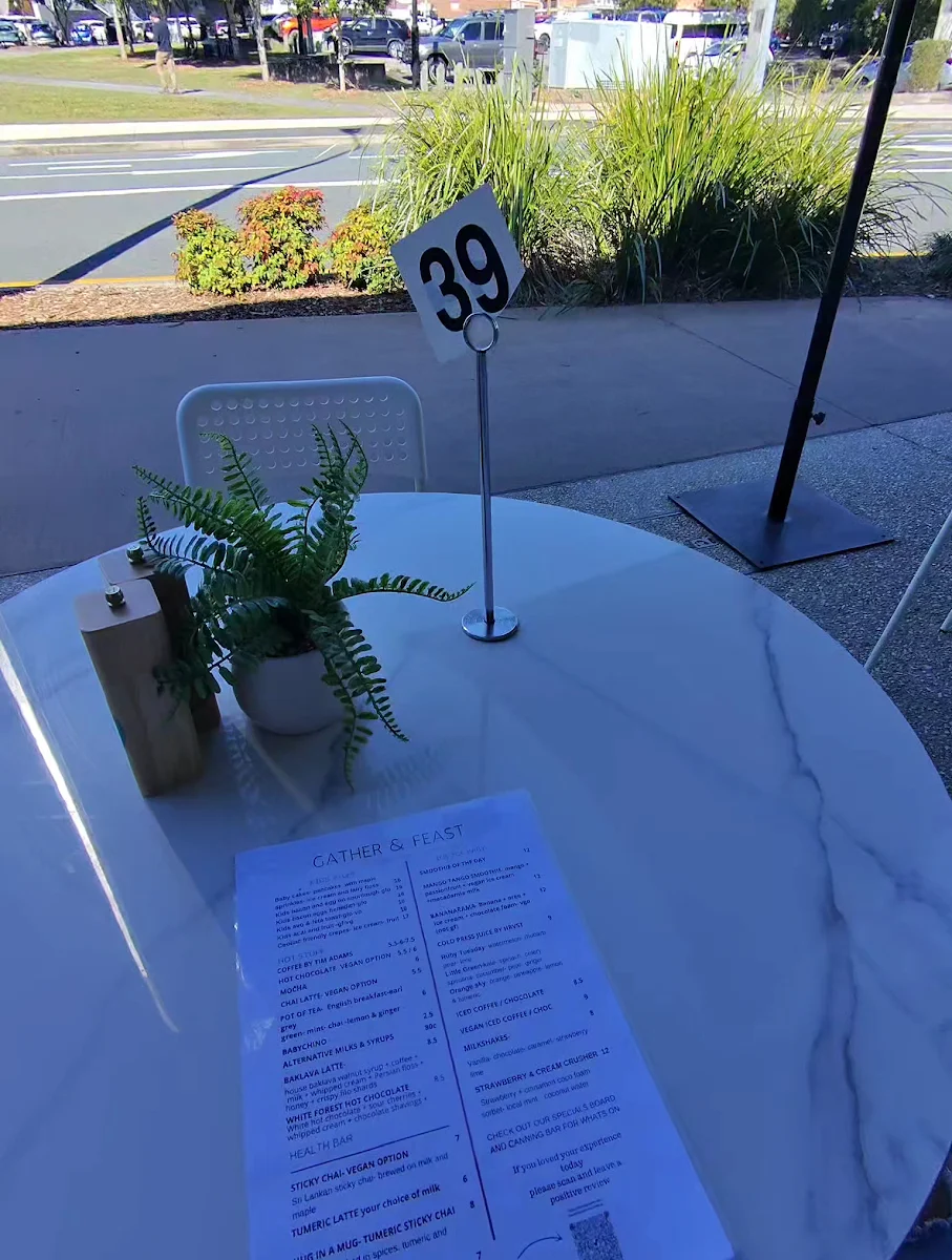 Menu, Gather & Feast