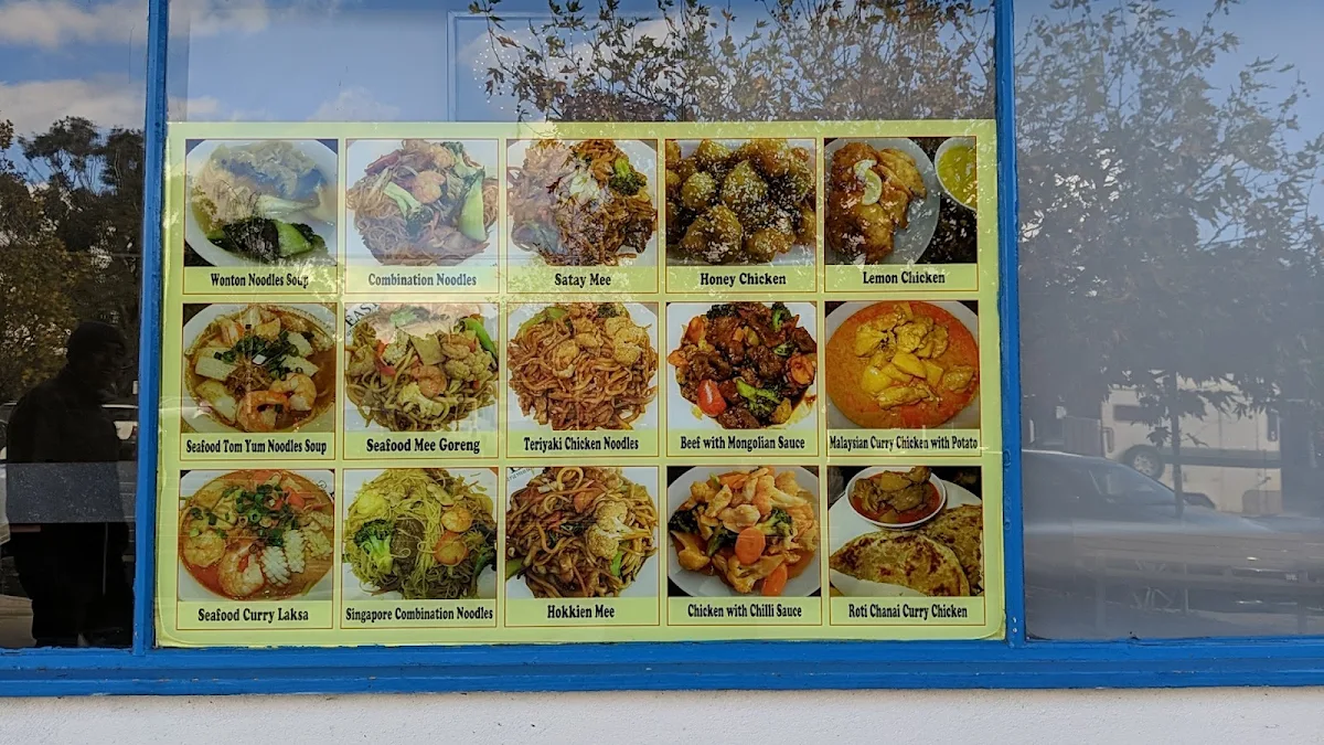 Menu, Creswick Noodle Kitchen