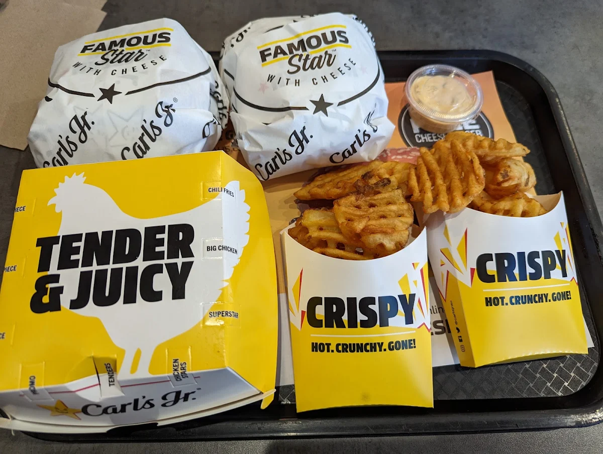 Menu, Carl's Jr. Pooraka