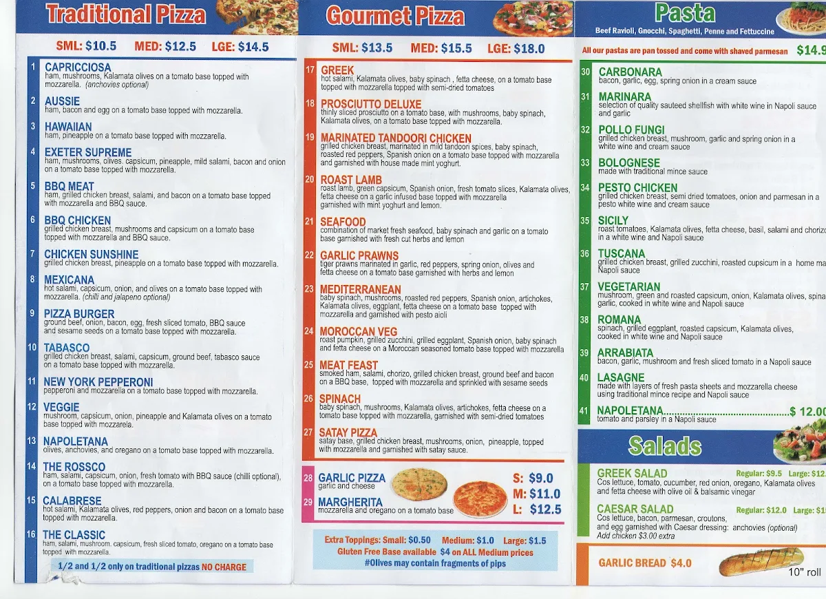 Menu photo 1