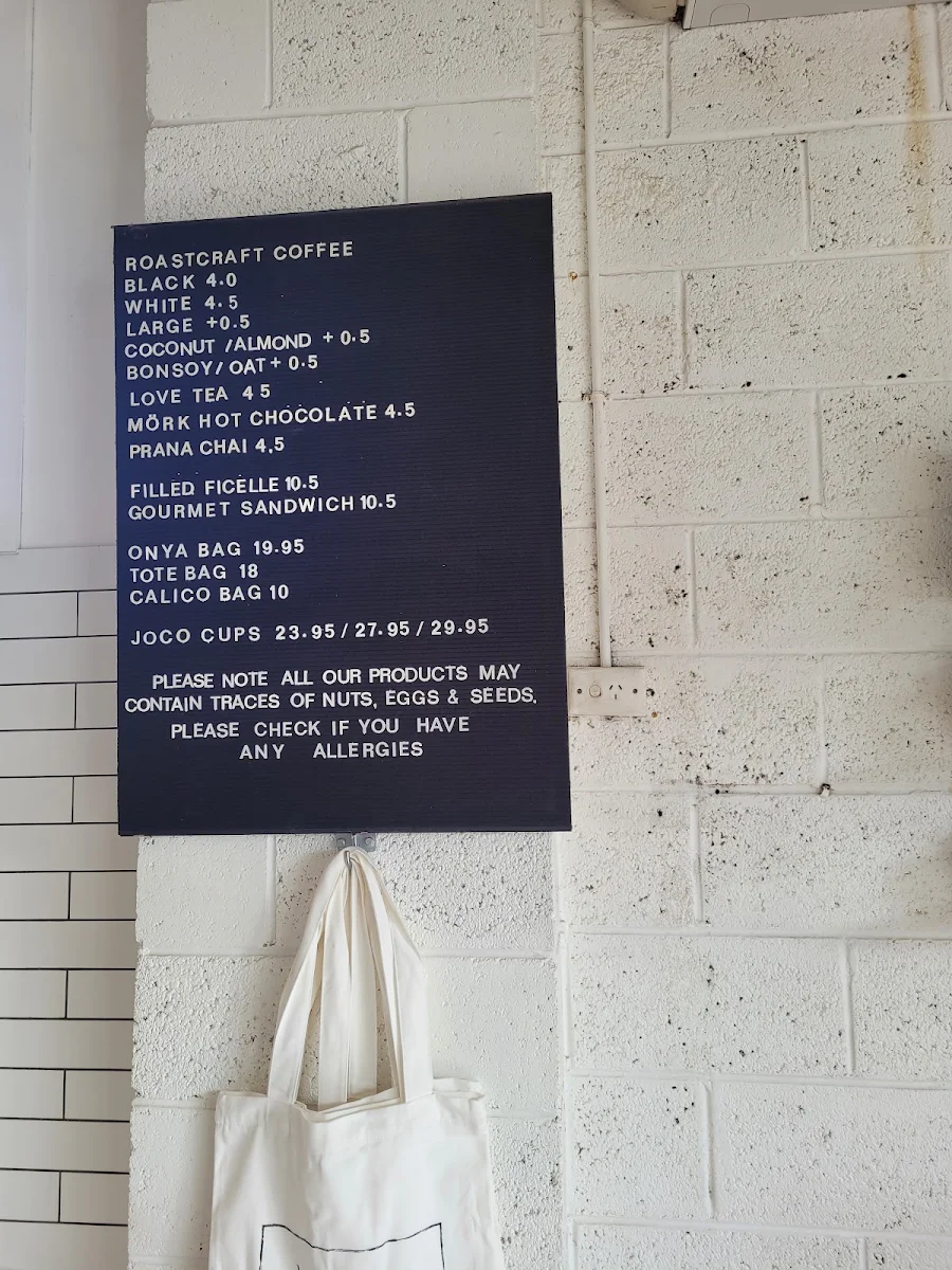 Menu, Born & Bread Bakehouse