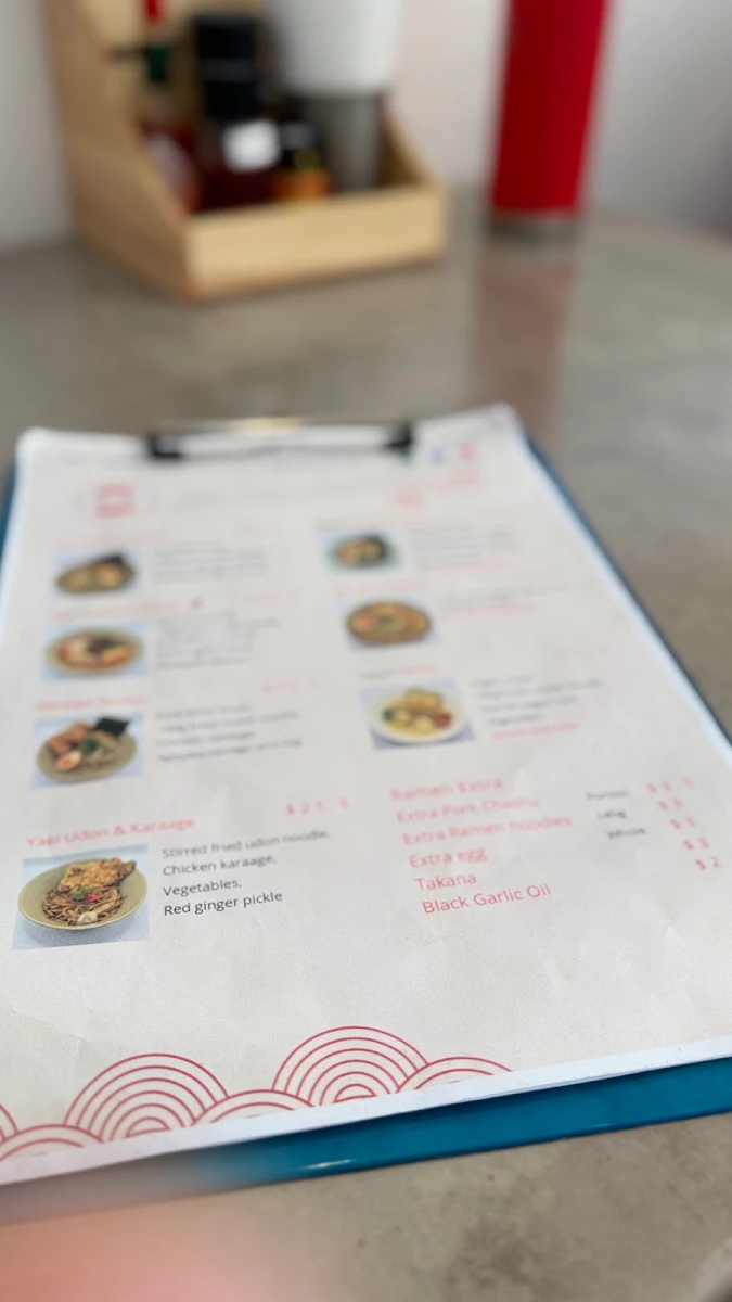 Menu, Hono Japanese Restaurant 🍜Ramen & Rice