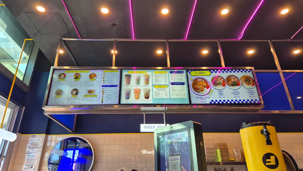 Menu, Future Canteen South Melbourne