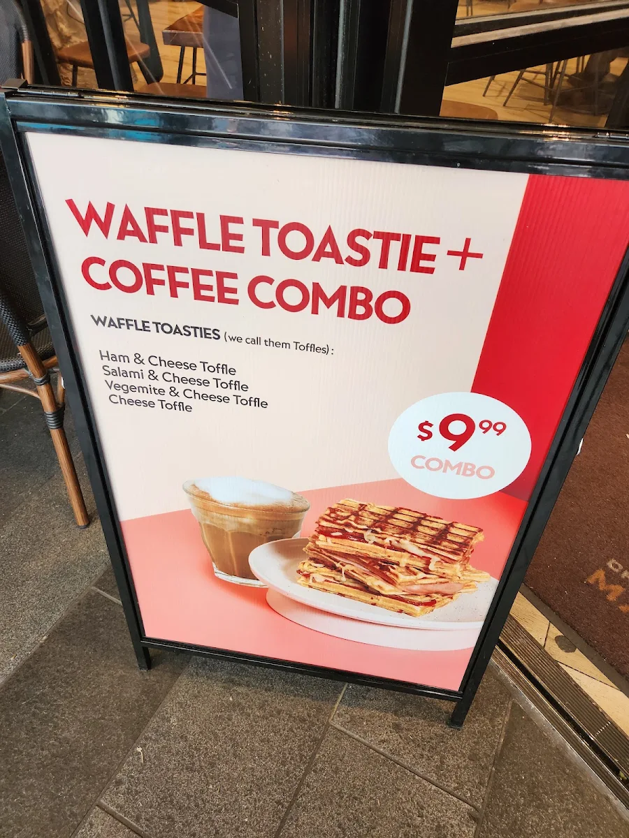 Menu, Max Brenner - World Square