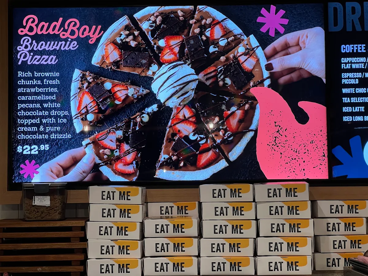 Menu, Max Brenner - World Square