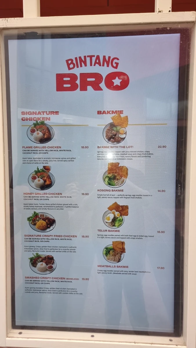 Menu, Little Indo Town Epping Victoria