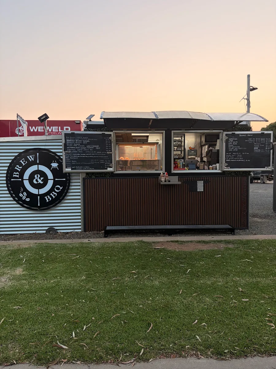 Menu, Brew + BBQ