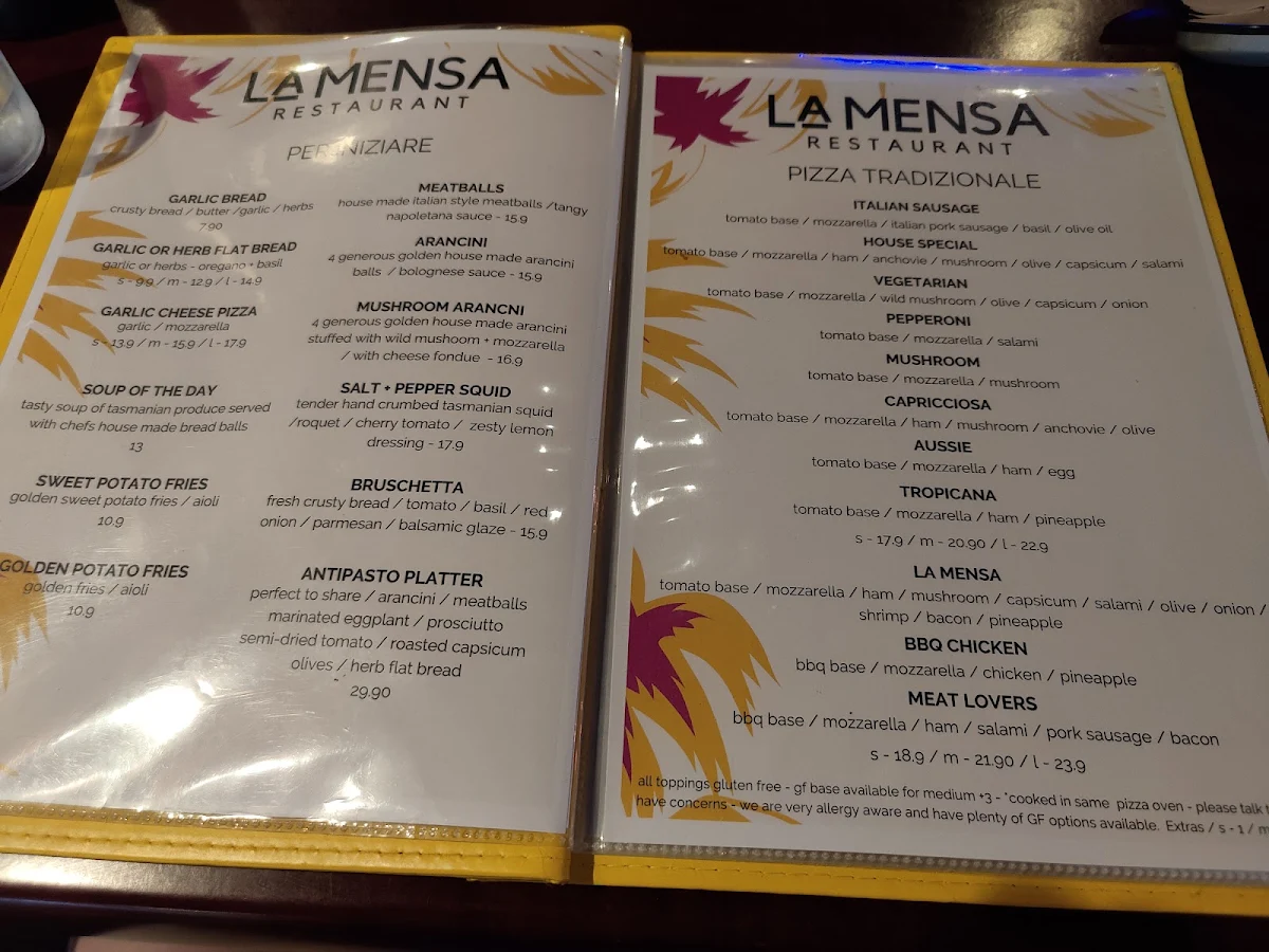 Menu photo 1