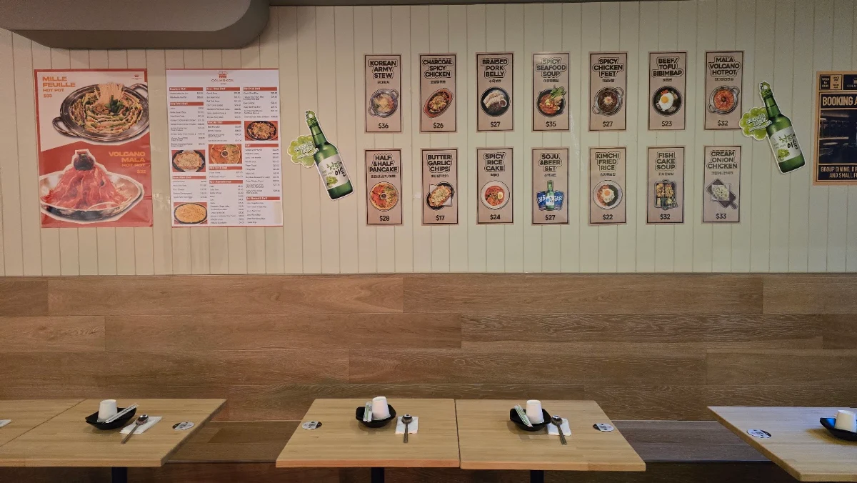 Menu, Golmokgil