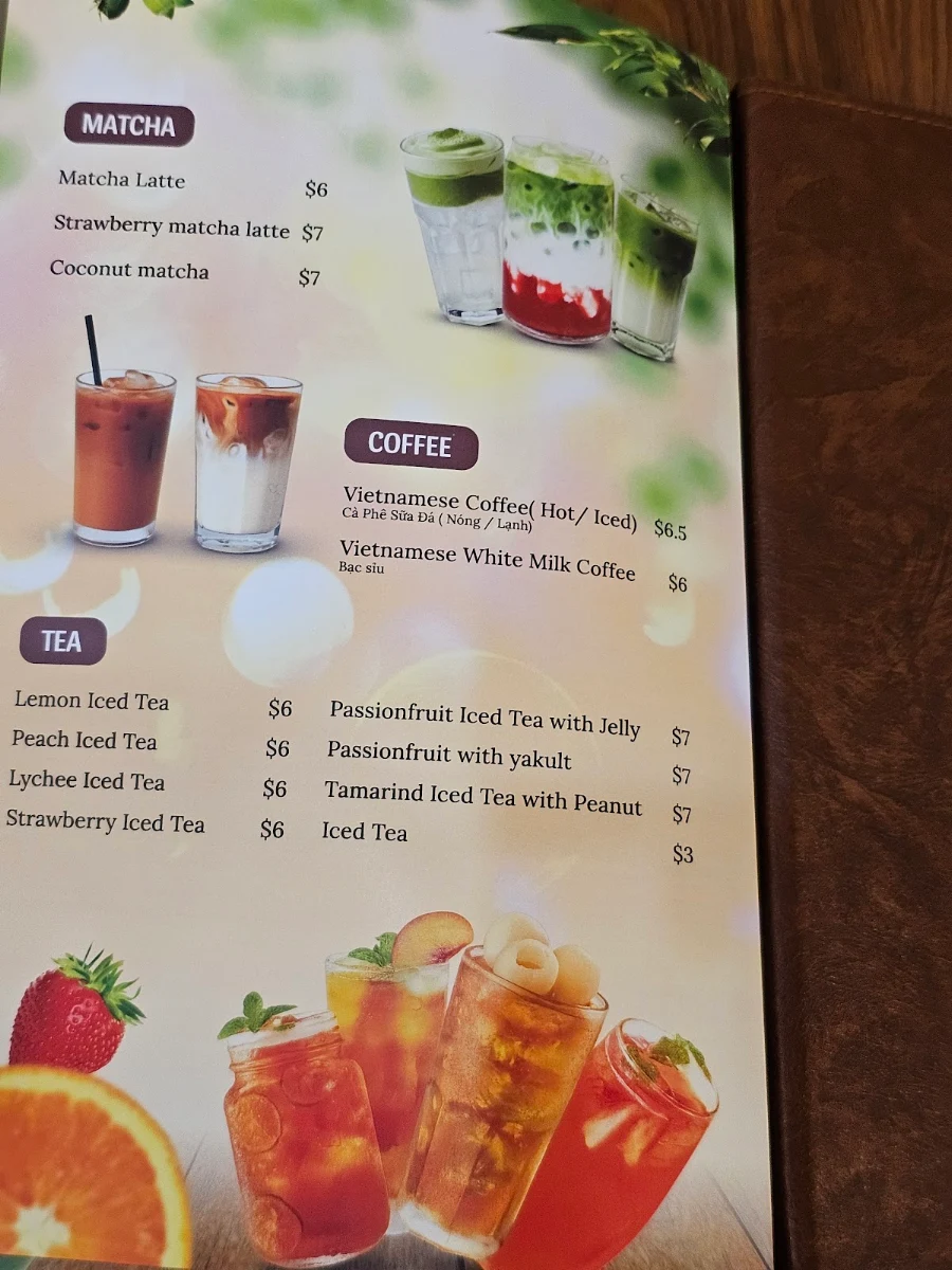 Menu, Bánh Cuốn Bà Oanh