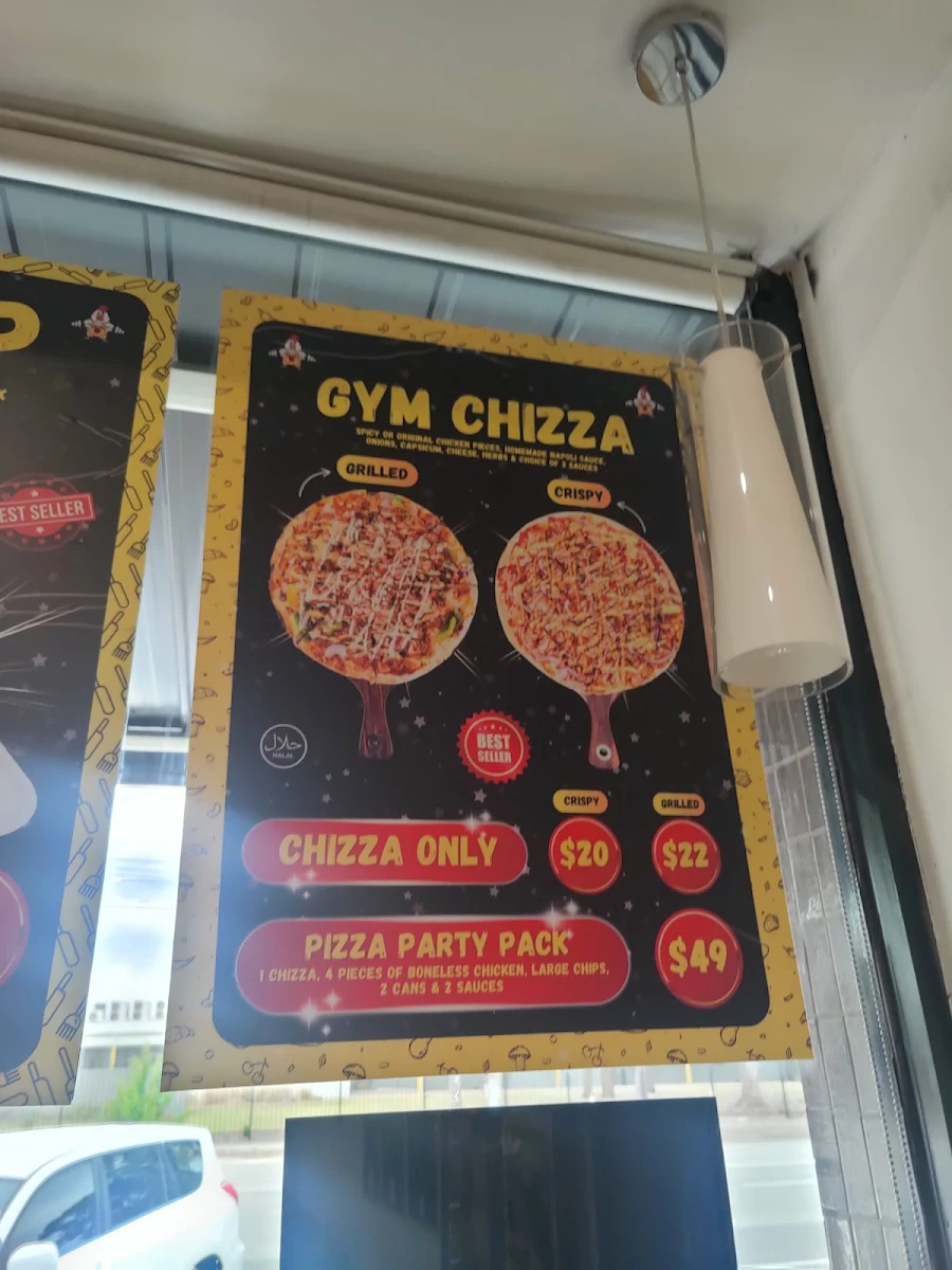 Menu, Gym Chicken