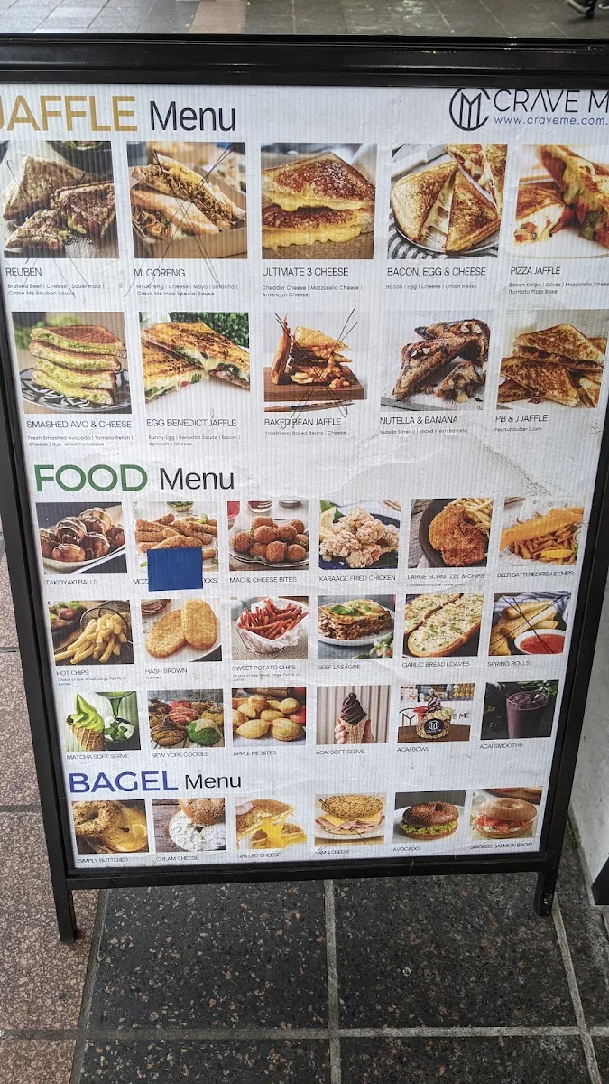 Menu, Crave Me