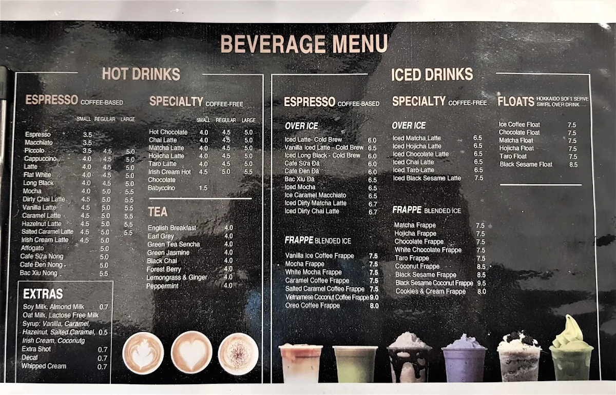 Menu, Crave Me