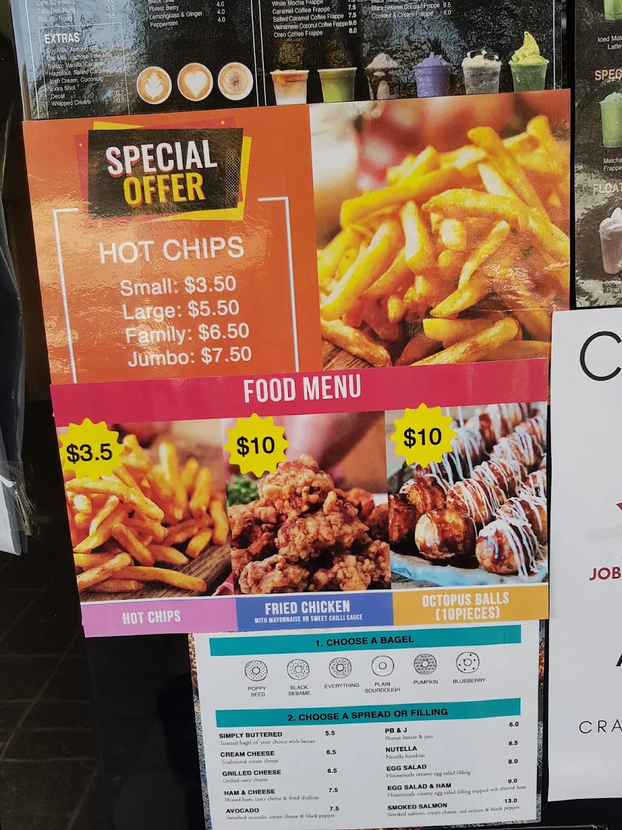 Menu, Crave Me