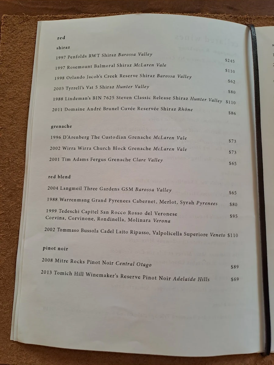 Menu photo 1