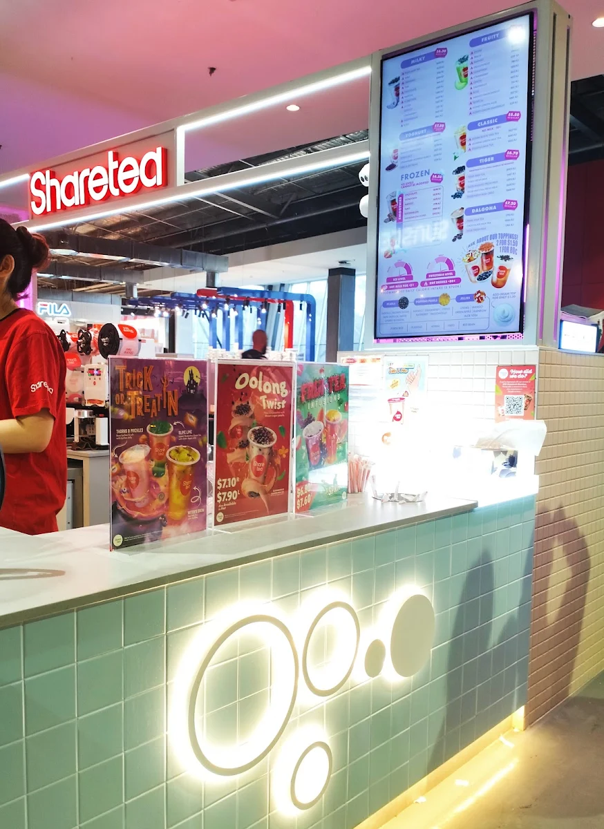 Menu, Sharetea Homebush