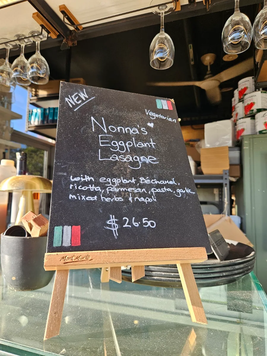 Menu, al Chiosco Pizzeria & Café