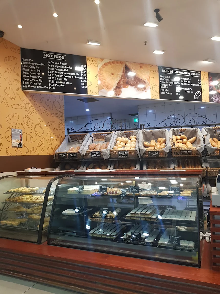 Menu, Bundoora Top Bakery