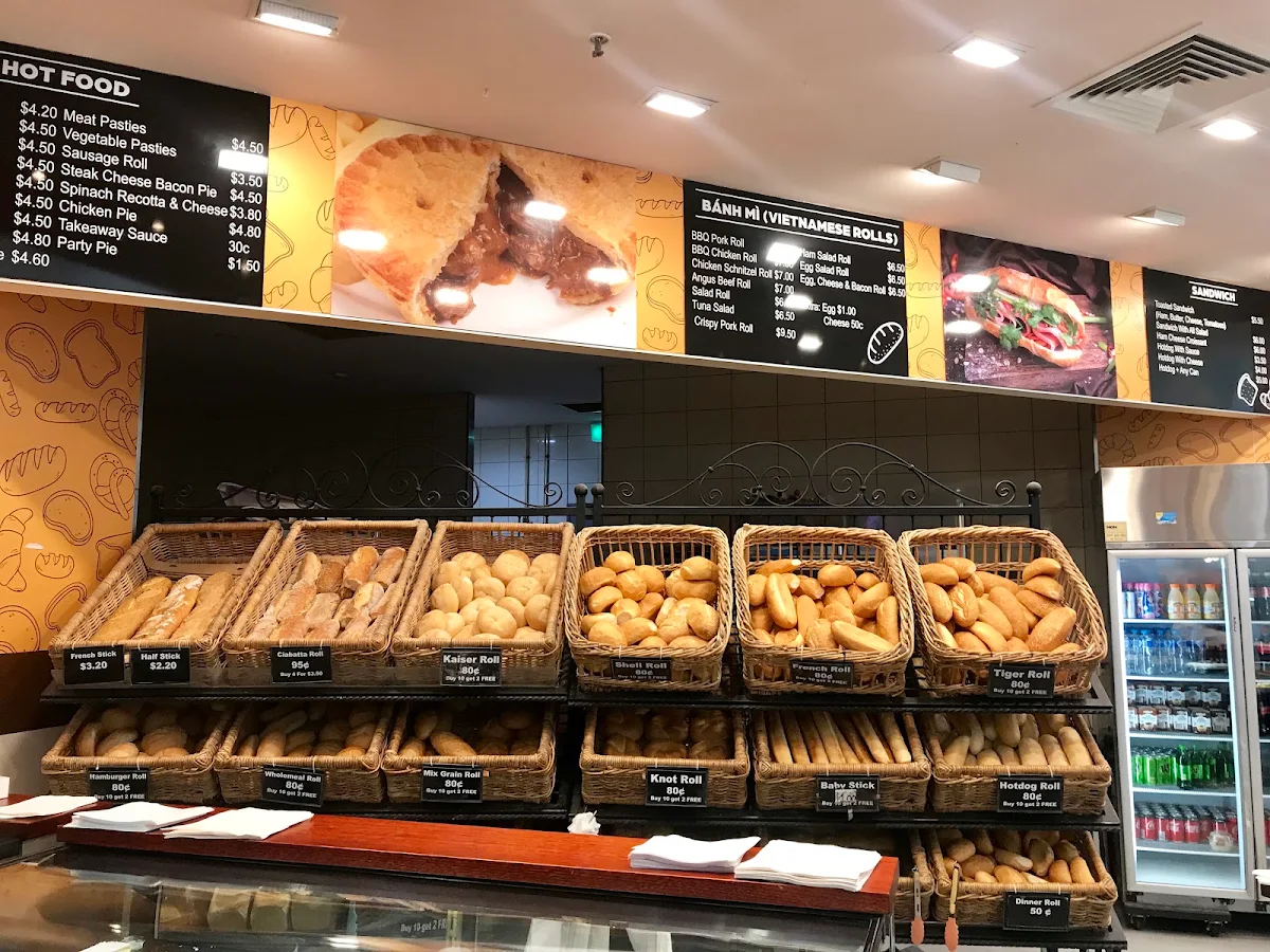 Menu, Bundoora Top Bakery
