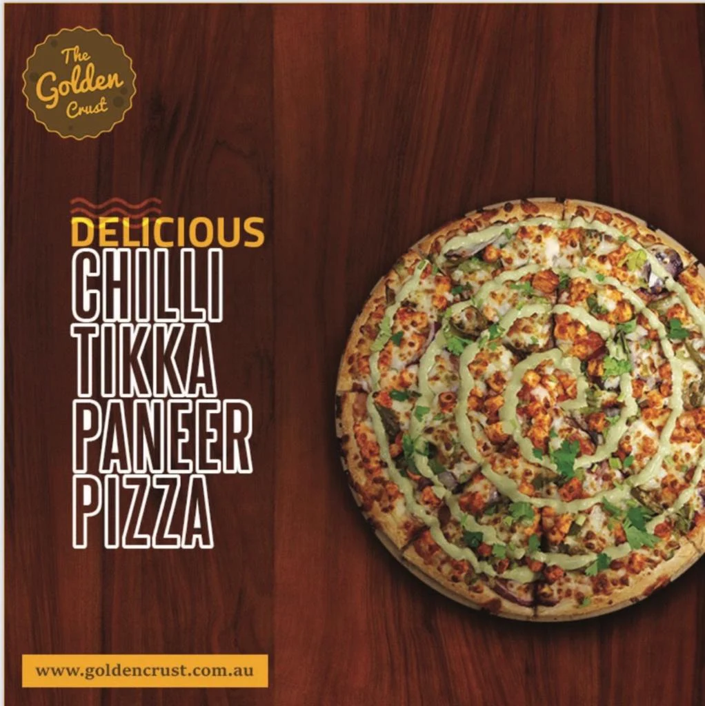 Menu, Golden Crust Pizza Quakers Hill - Best Indian & Italian Pizza Fusion