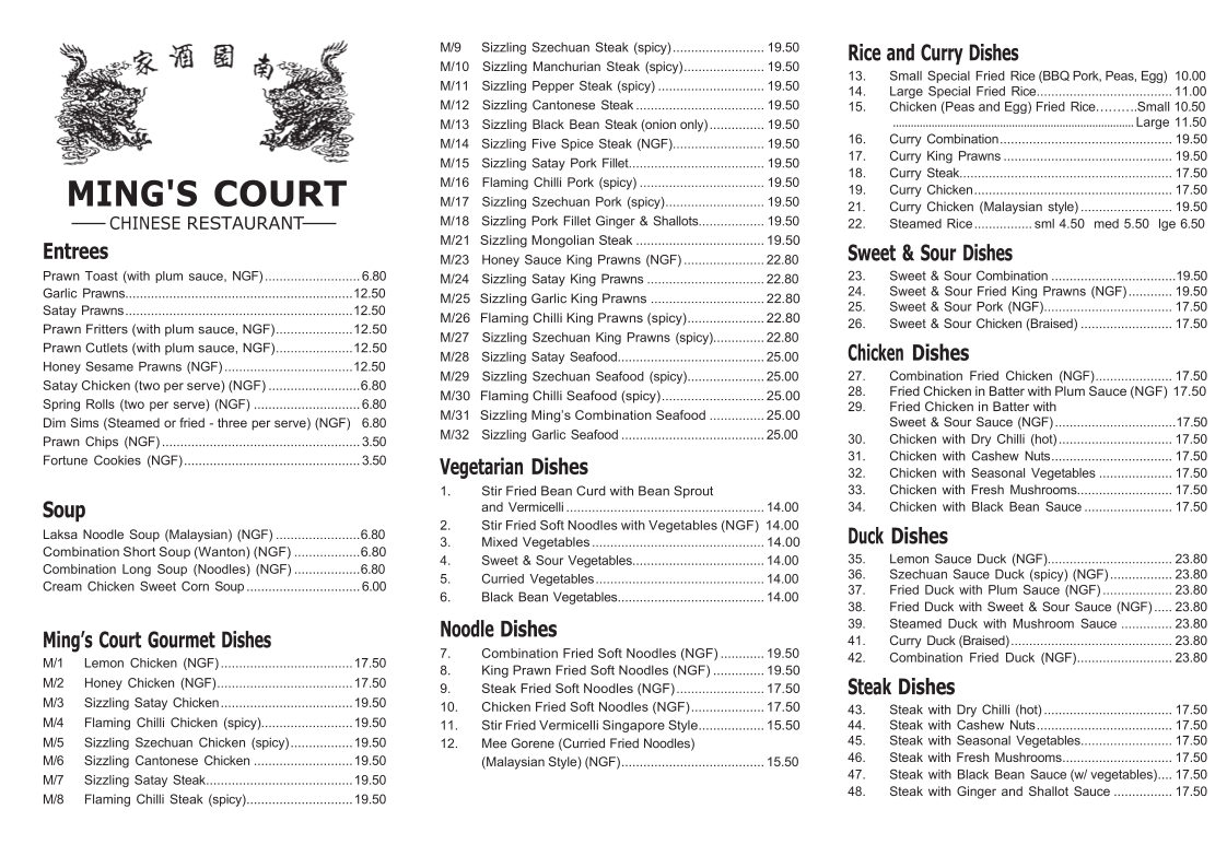 Menu photo 1