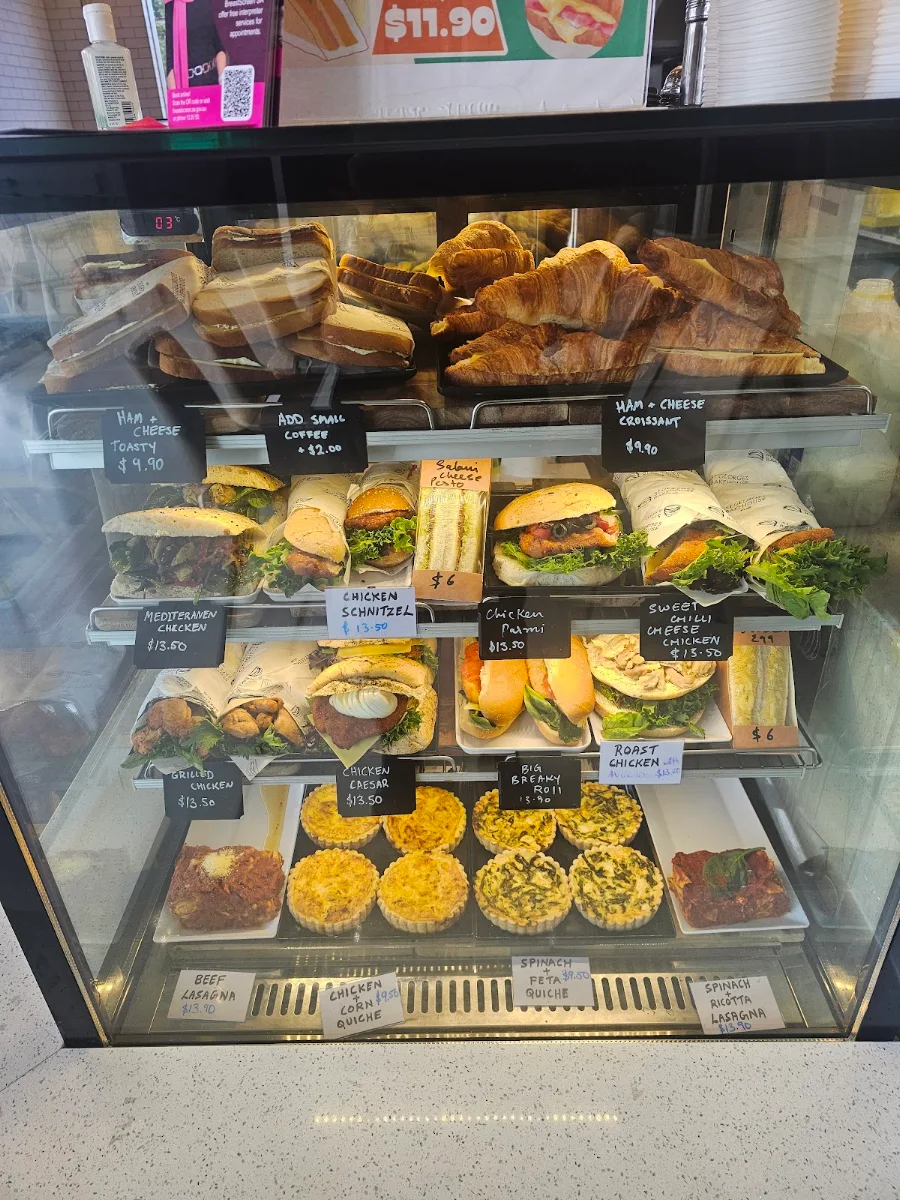 Menu, St Georges Bakehouse Arndale
