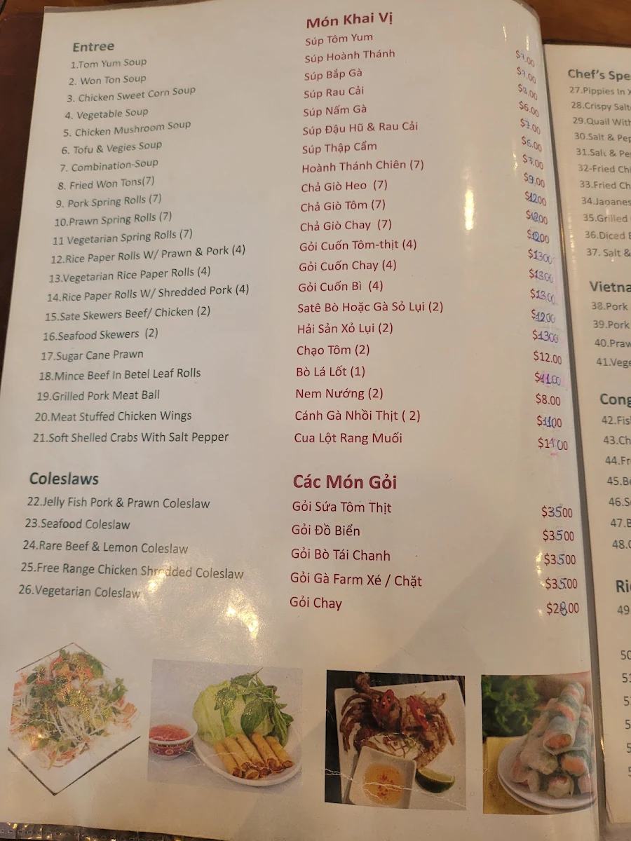 Menu, Dong Ba 2