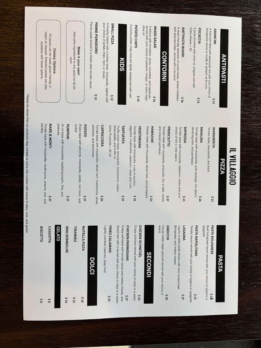 Menu photo 1