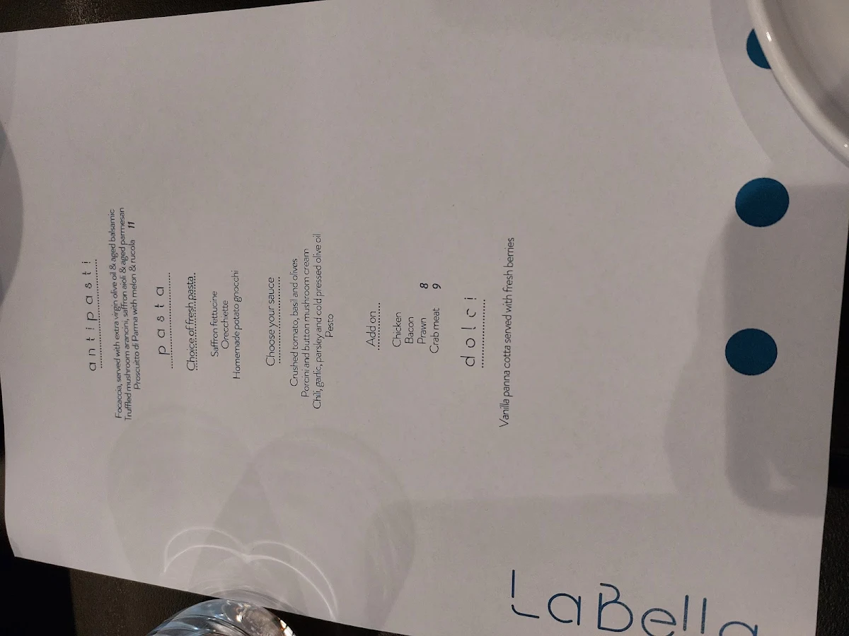 Menu photo 1