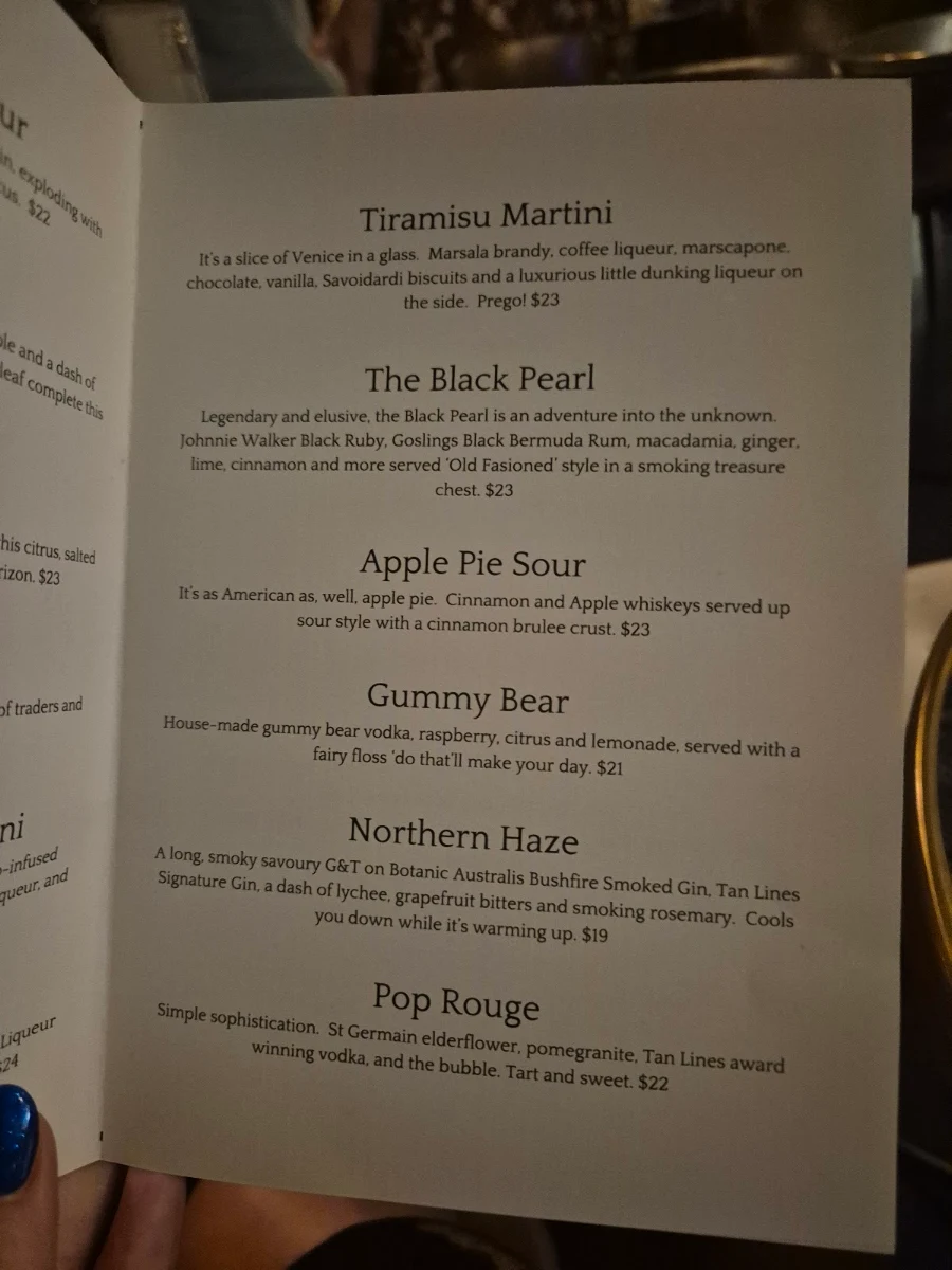 Menu, Osk Bar