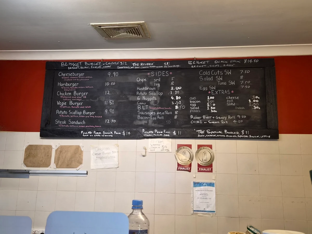 Menu, Lunch Shop THE