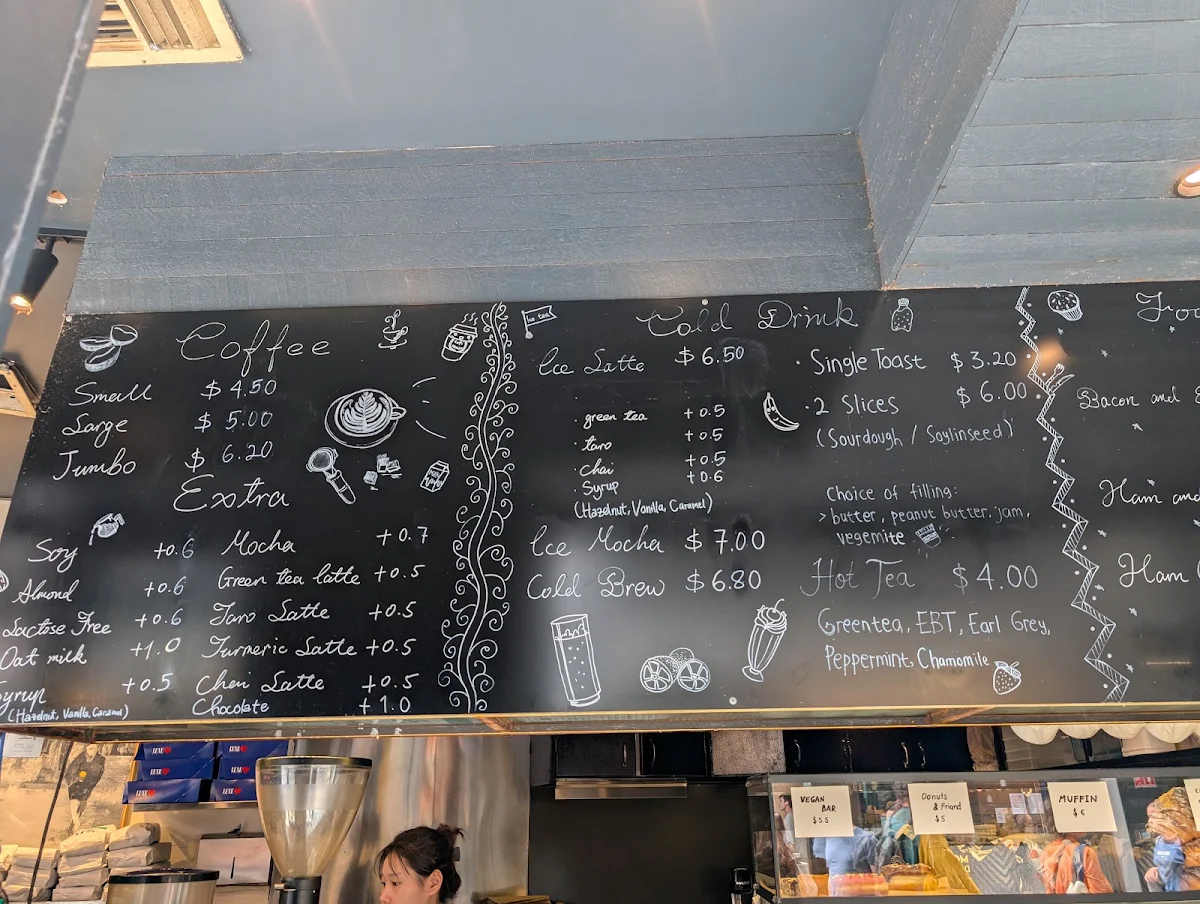 Menu, Cofi House