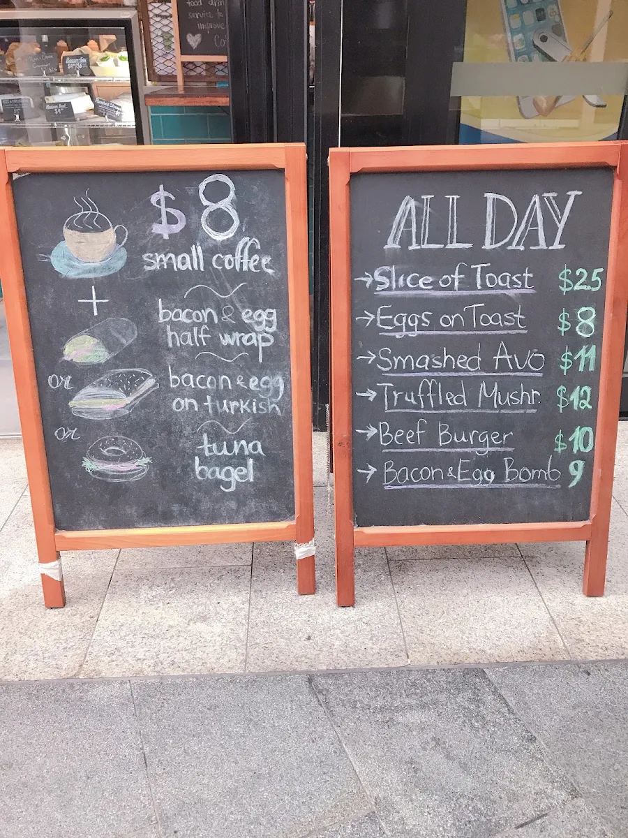 Menu, Cofi House