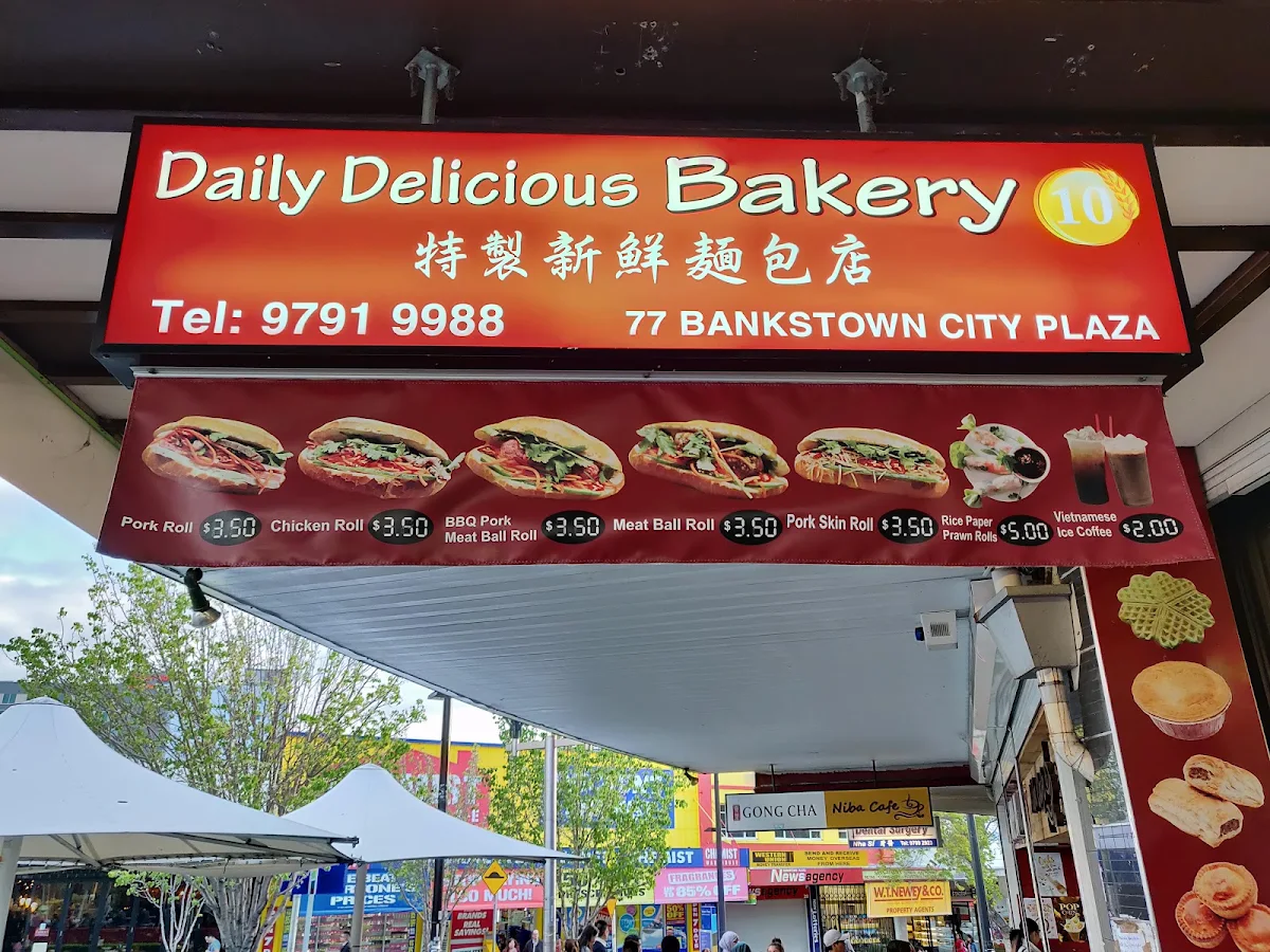 Menu, Daily Delicious Bakery