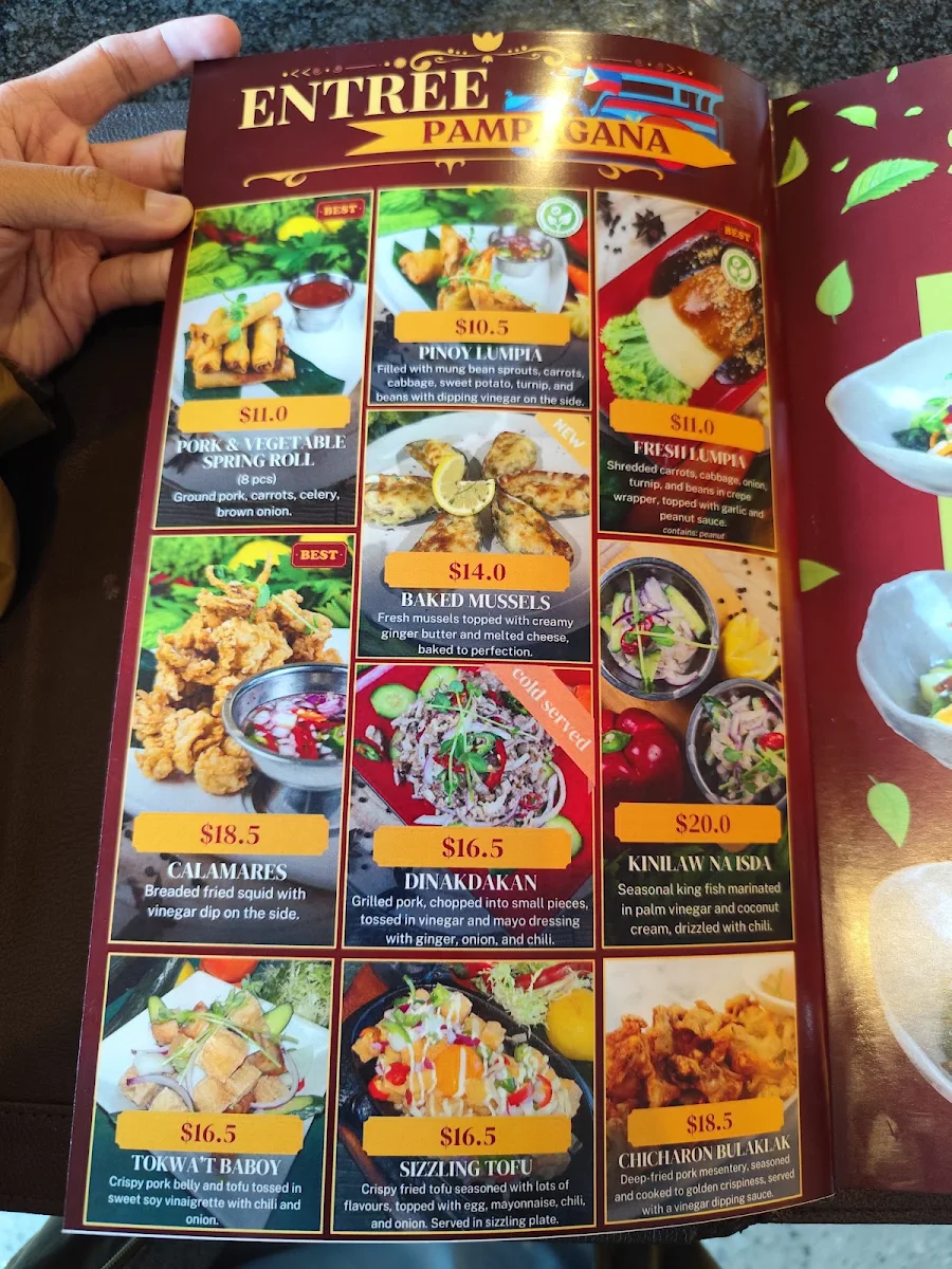 Menu, Ready Eddie's Café Wanneroo