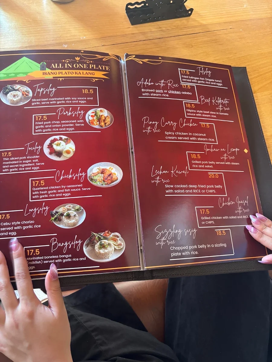 Menu, Ready Eddie's Café Wanneroo