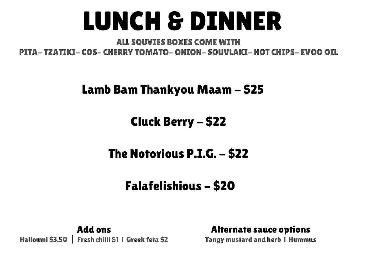 Menu photo 1