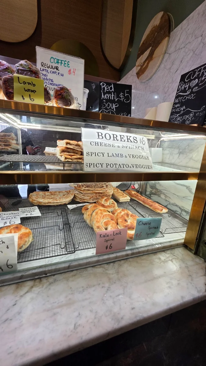 Menu, Boreks