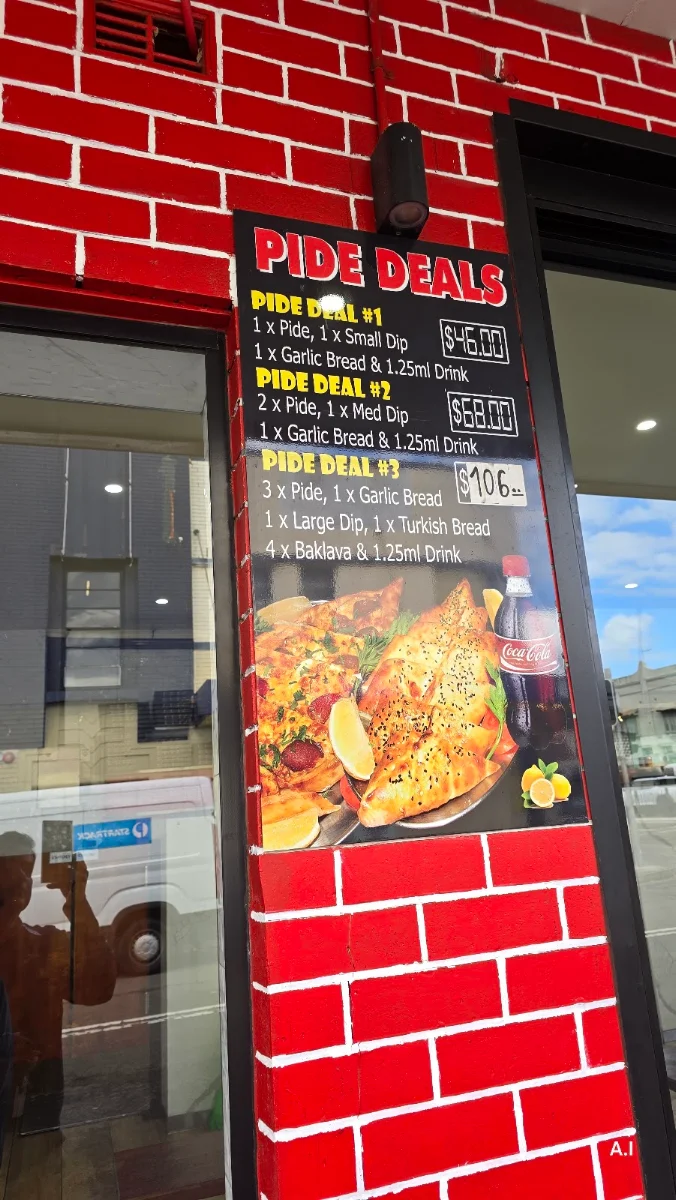 Menu, Mascot Kebab
